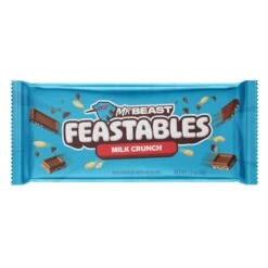 Mr Beast Feastables Milk Crunch Chocolate (60 G)