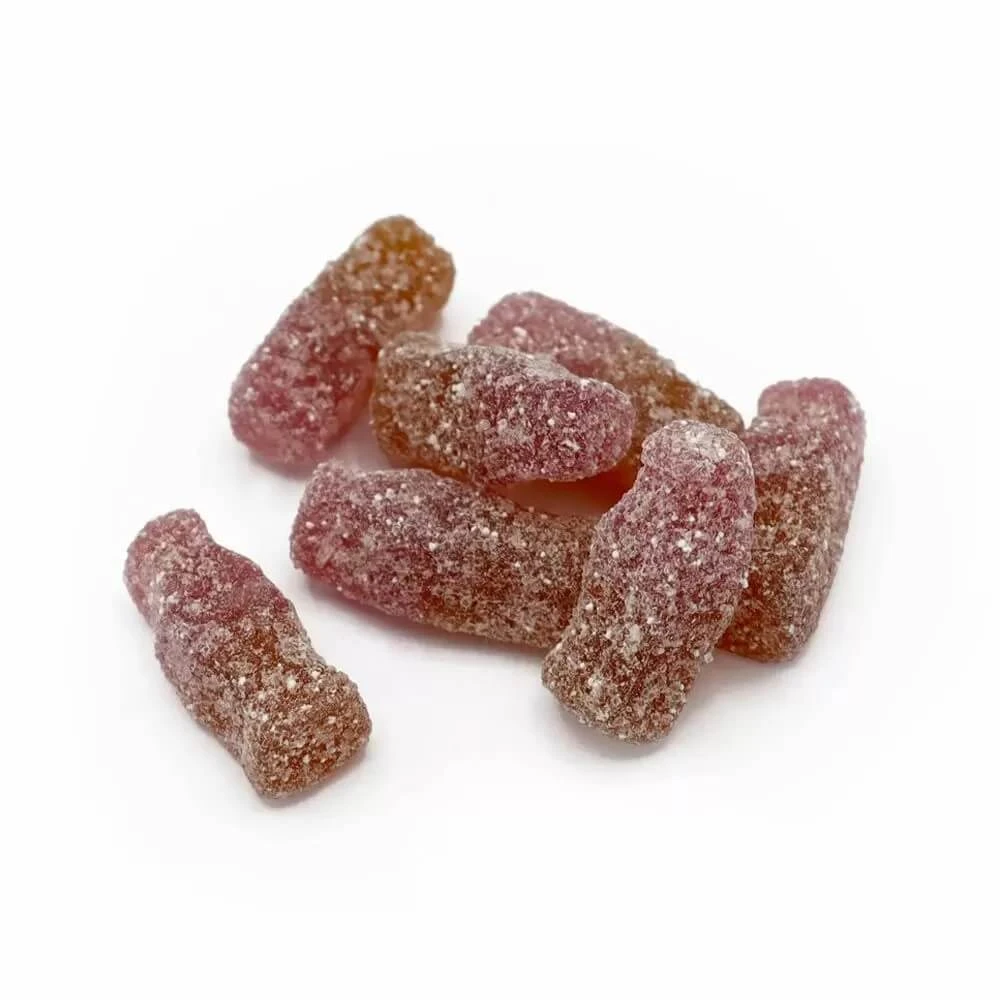 Vegan Fizzy Cherry Cola Bottles (UK) 3 Vegan Fizzy Cherry Cola Bottles (UK)